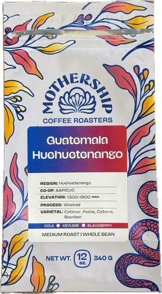 Guatemala Huehuetenango coffee bag from Huehuetenango
