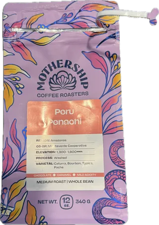 Peru Penachi coffee bag from Amazonas